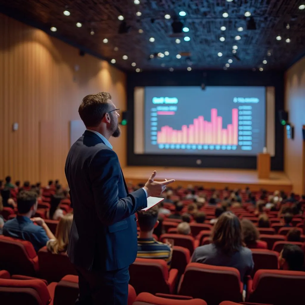 Palestra para empresários sobre economia doméstica