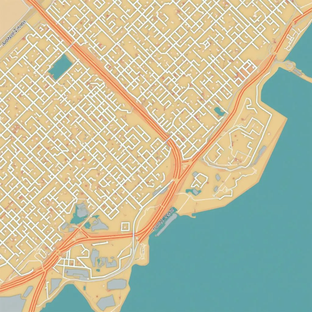 Mapa da localização do escritório